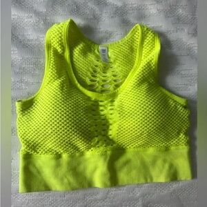 Cut out sports bra